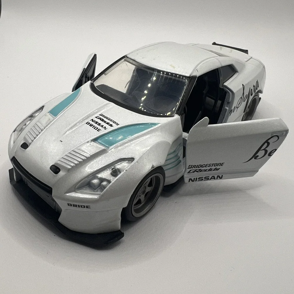 Jada JDM Tuners 1/32 Scale 2009‎ NISSAN GT-R R35 BEN SOPRA Diecast Model Car Toy